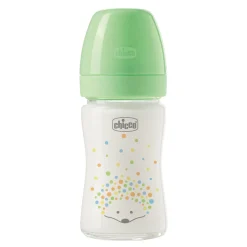 Biberon perfect easy 150ml in plastica verde – chicco