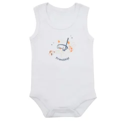 Body bimbo bianco stampa orsetto