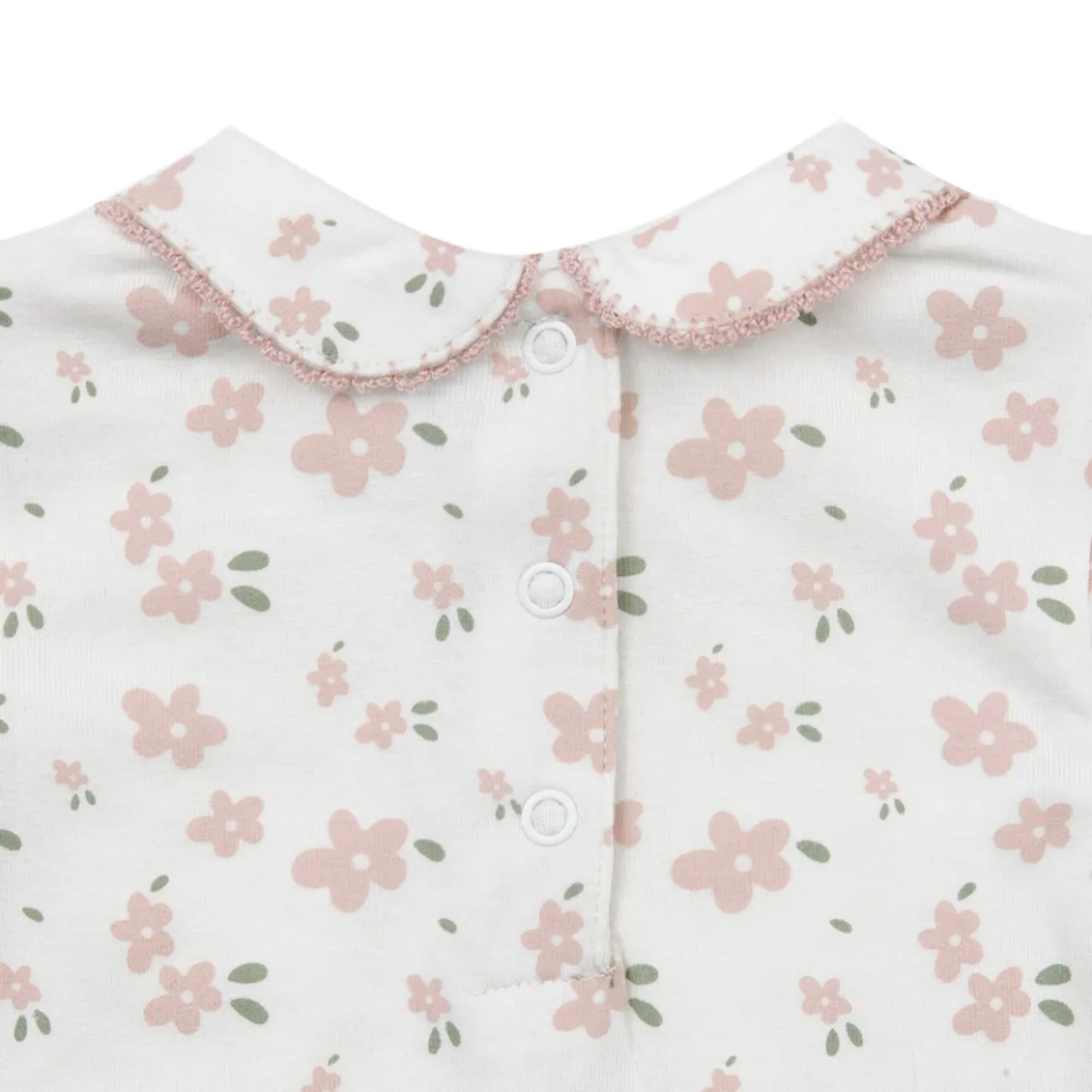 Body manica lunga bimba beige stampato