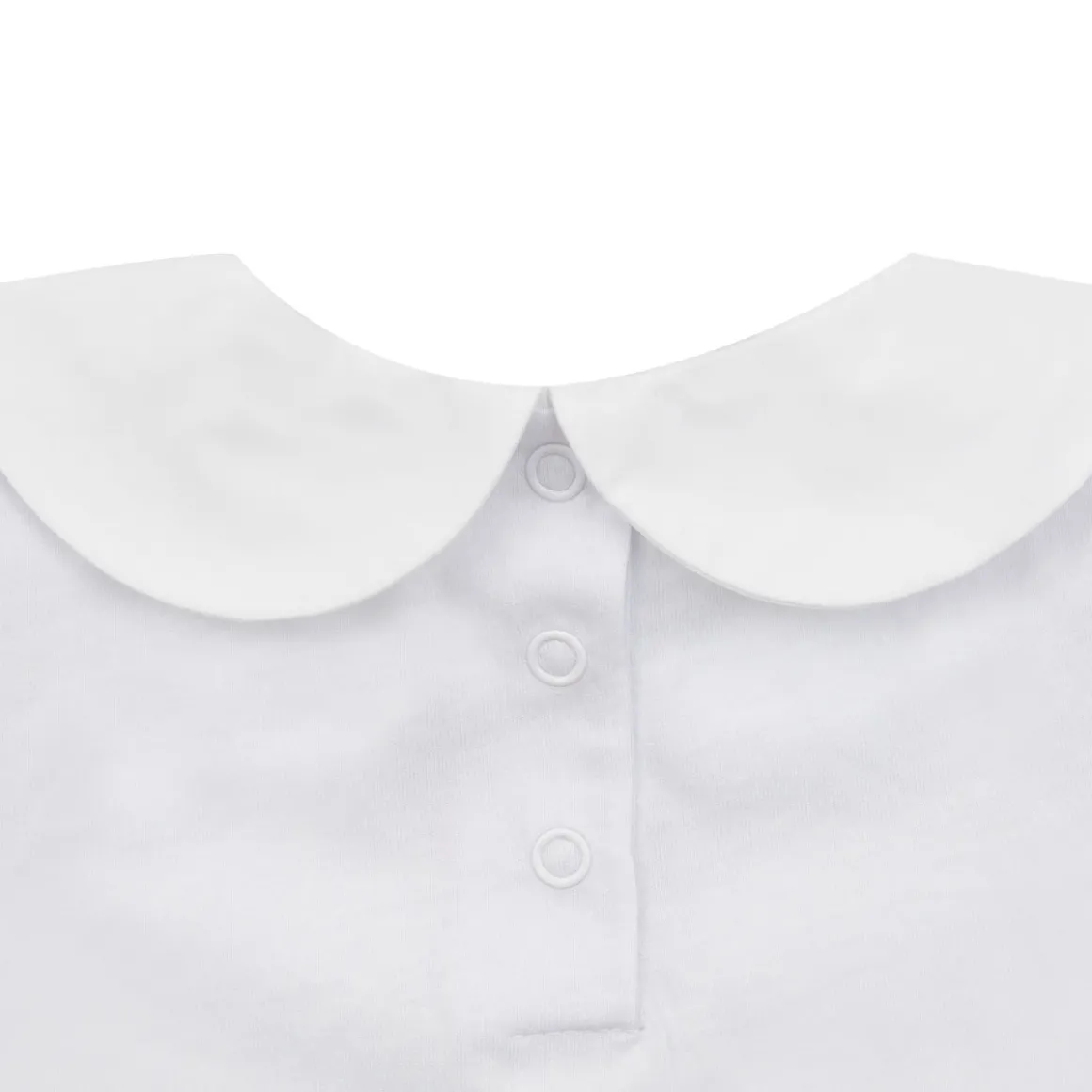 Body mezza manica bimba bianco stampato