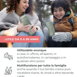 Bollitore e scalda latte portatile hot’n’go – nuvita