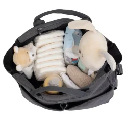 Borsa parent black satin – chicco