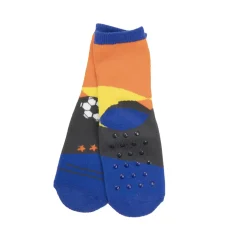 Calze antiscivolo bimbo blu “soccer”