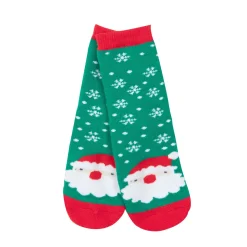 Calze antiscivolo unisex verdi “christmas”