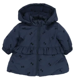 Capo spalla blu fantasia fiocchi – chicco