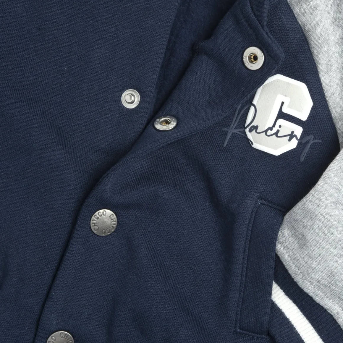 Cardigan felpa bomber – chicco