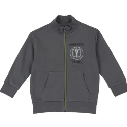 Cardigan french terry grigio st tribe – chicco