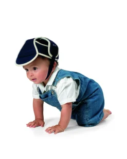 Caschetto no shock tinta unita blu