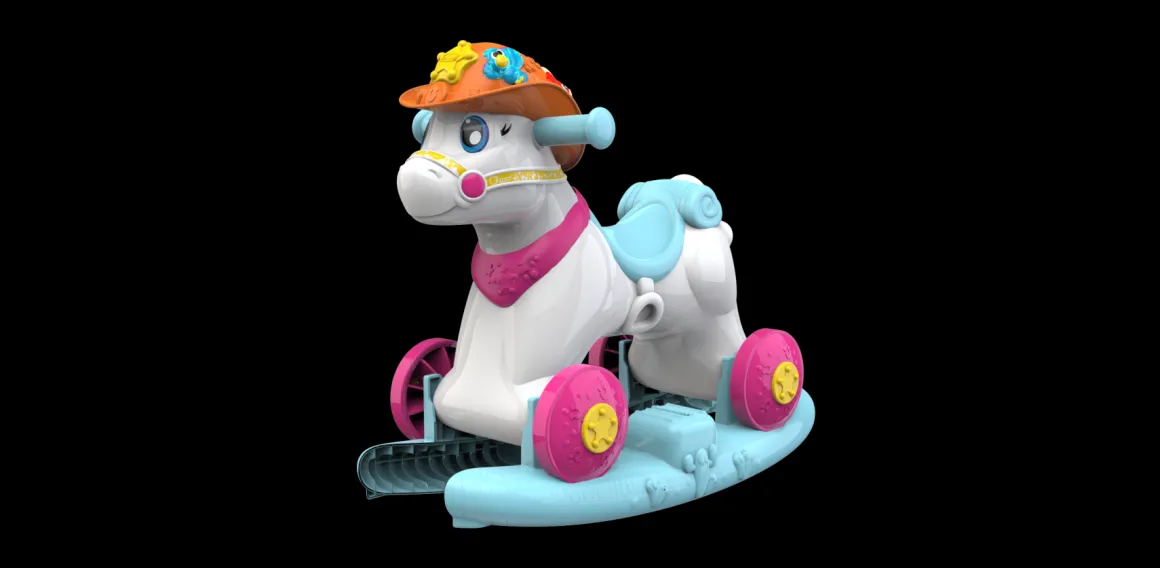 Cavalcabile miss baby rodeo & friends – divertimento su ruote