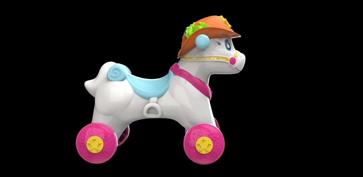 Cavalcabile miss baby rodeo & friends – divertimento su ruote