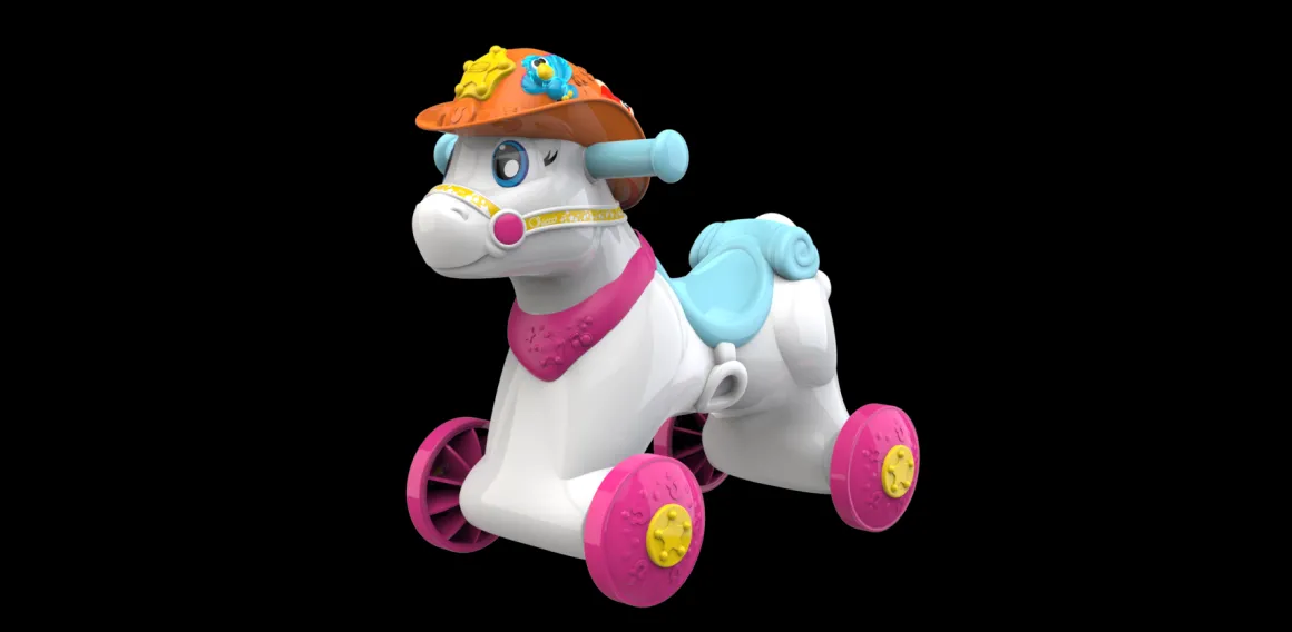 Cavalcabile miss baby rodeo & friends – divertimento su ruote