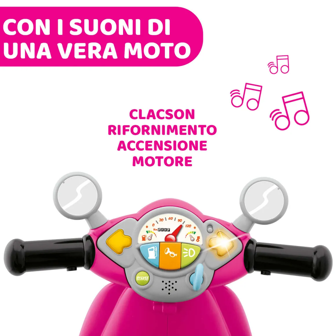 Cavalcabile vespa primavera rosa – avventura rosa su ruote