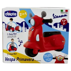 Cavalcabile vespa primavera rossa – divertimento in movimento