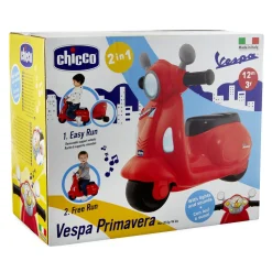 Cavalcabile vespa primavera rossa – divertimento in movimento