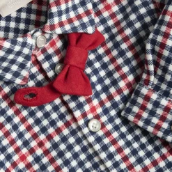 Chicco – completo natale con camicia e pantaloni lunghi