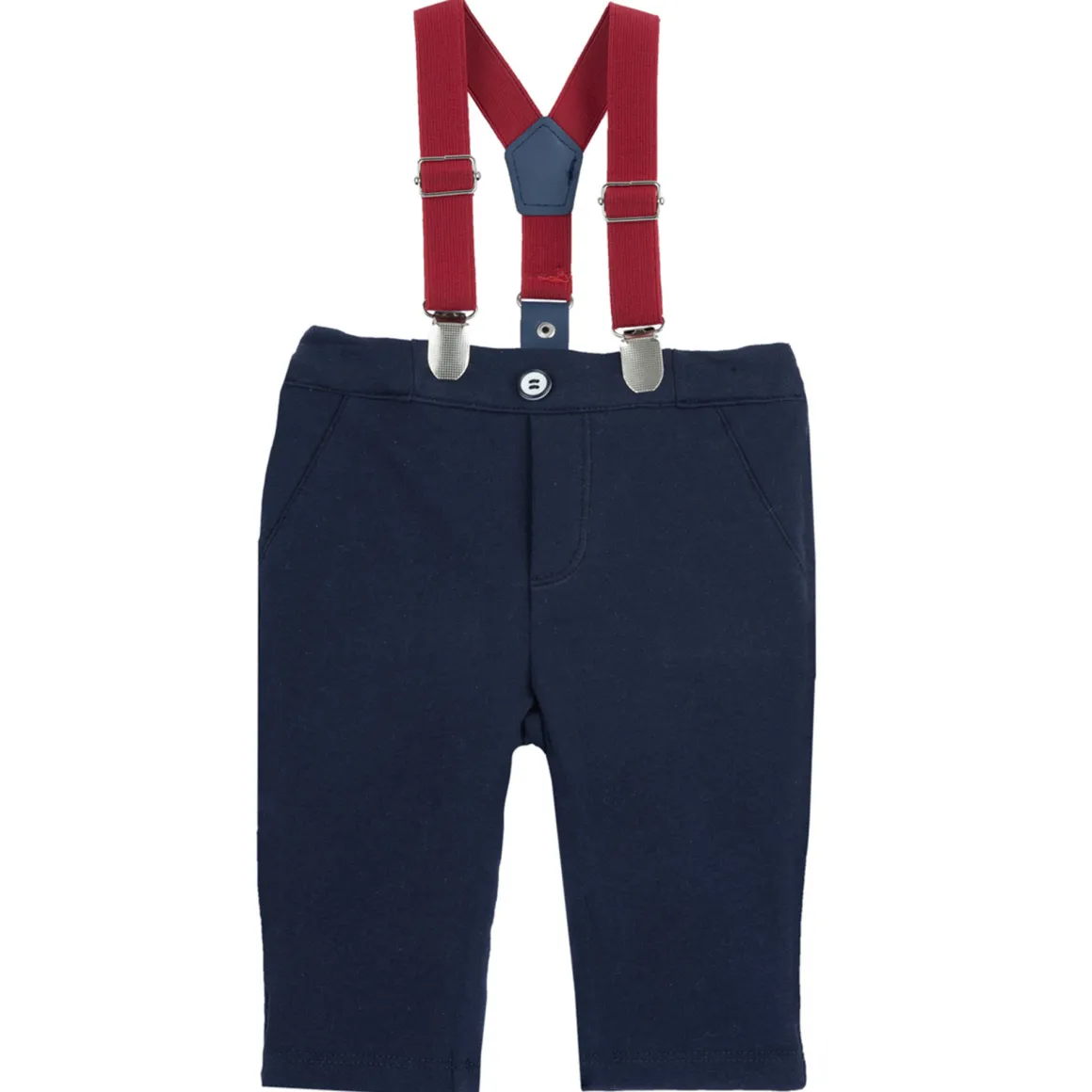 Chicco – completo natale con camicia e pantaloni lunghi