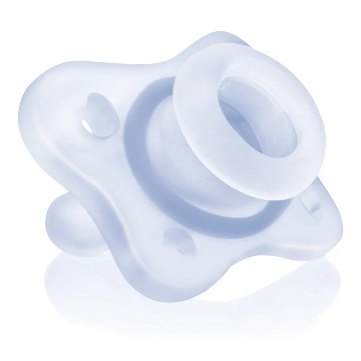 Chicco – gommottino silicone azzurro 0 -2m