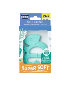 Chicco – massaggiagengive soft iguana azzurro 2m+