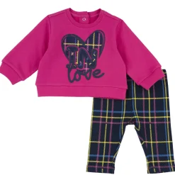 Chicco – outfit due pezzi: leggings e felpa