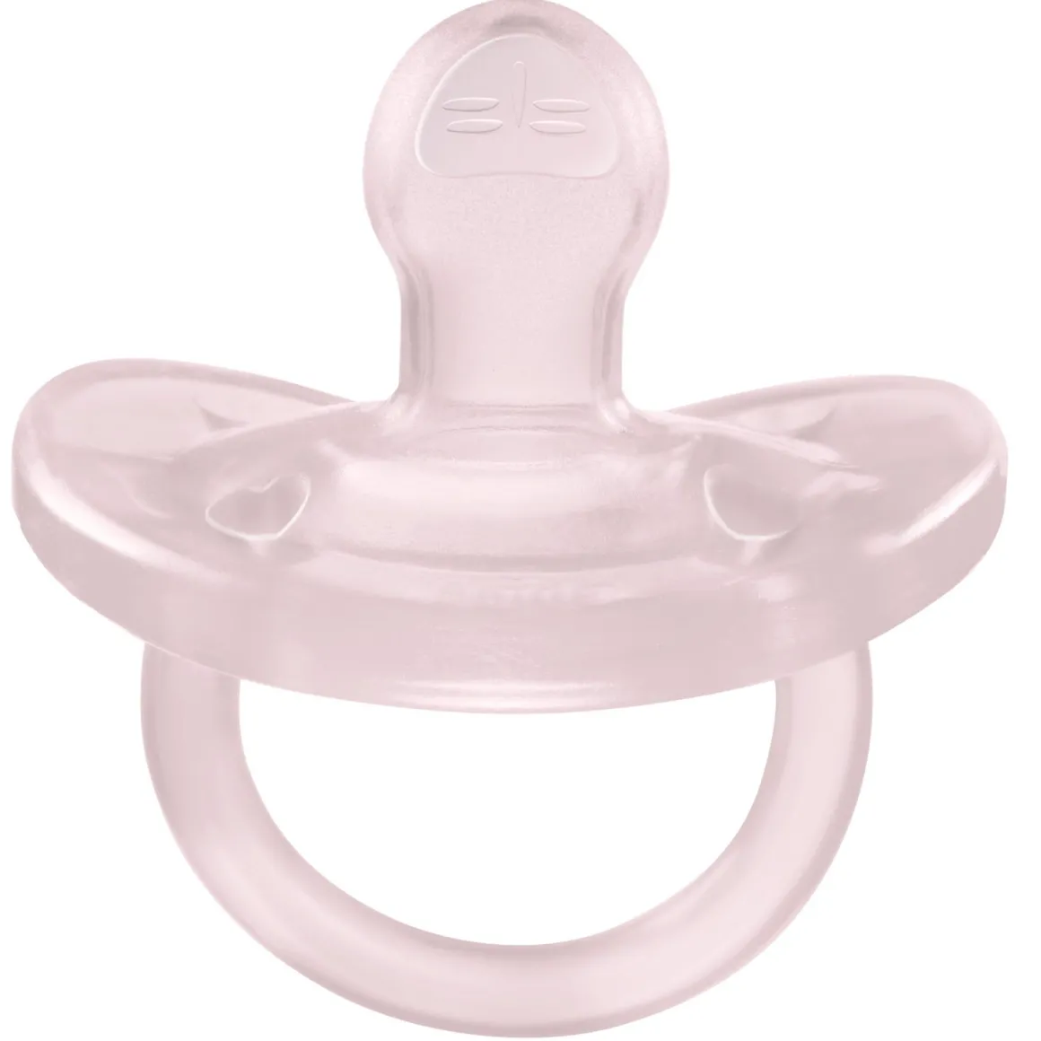Chicco – physioforma gommotto rosa in silicone 2 pezzi | 2-6 mesi