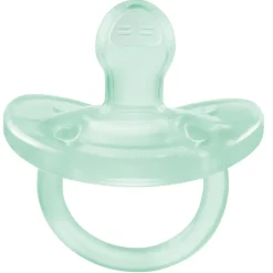 Chicco – physioforma gommotto azzuro/verde in silicone 2 pezzi | 2-6 mesi