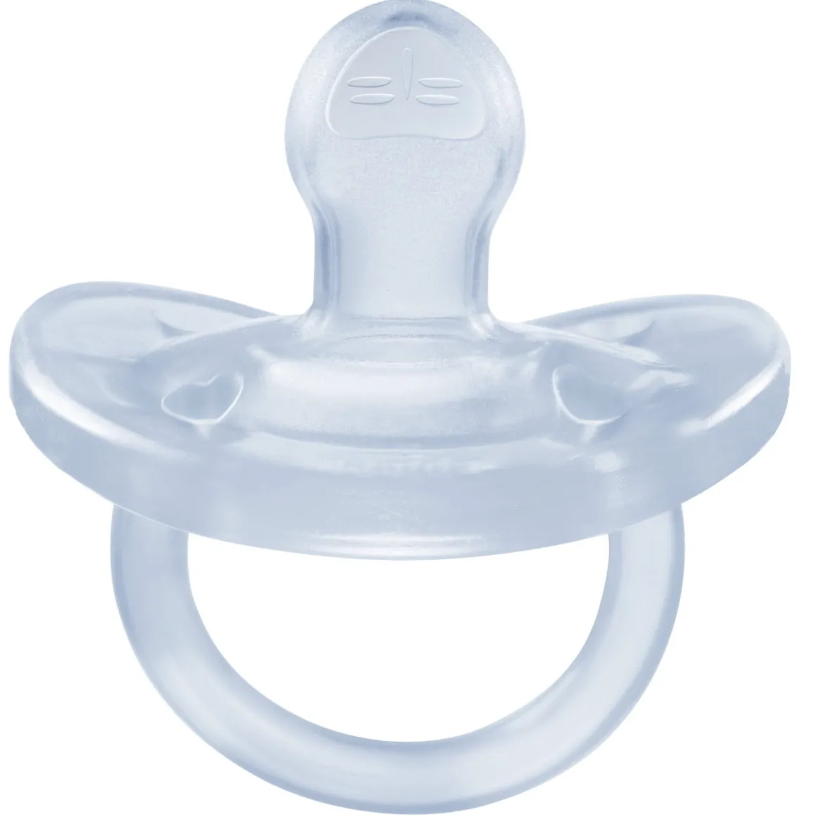 Chicco – physioforma gommotto azzuro/verde in silicone 2 pezzi | 2-6 mesi