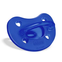 Chicco – physioforma gommotto blu/verde in silicone 2 pezzi| 16-36 mesi