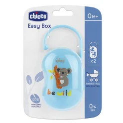 Chicco – portasucchietto doppio azzurro