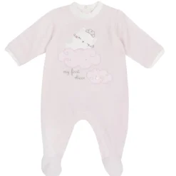 Chicco – tutina con apertura a patello e entrogamba – in ciniglia