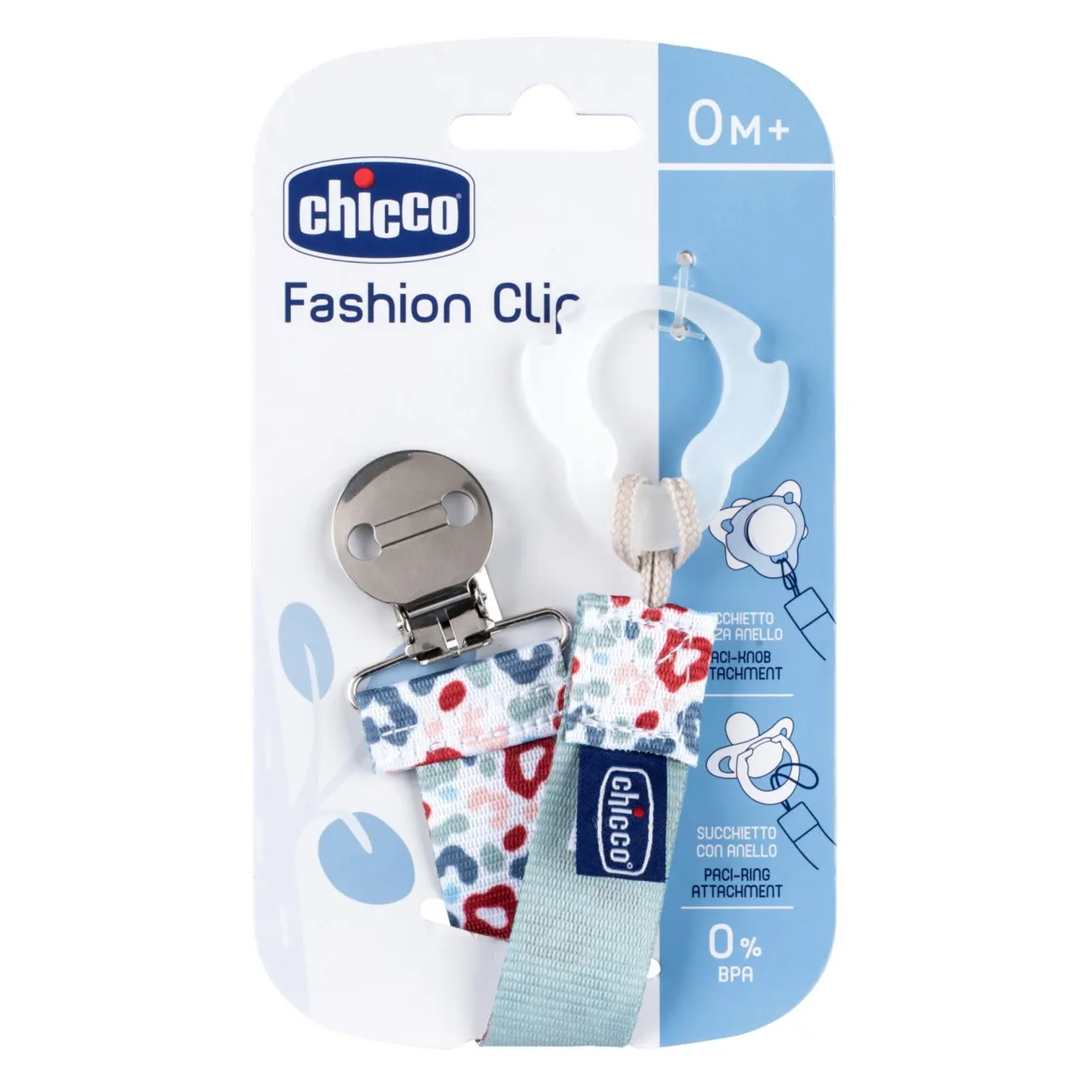 Chicco fashion clip verde 0m+