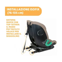 Chicco my seat i-size desert taupe