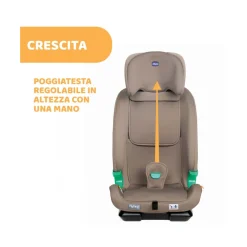 Chicco my seat i-size desert taupe