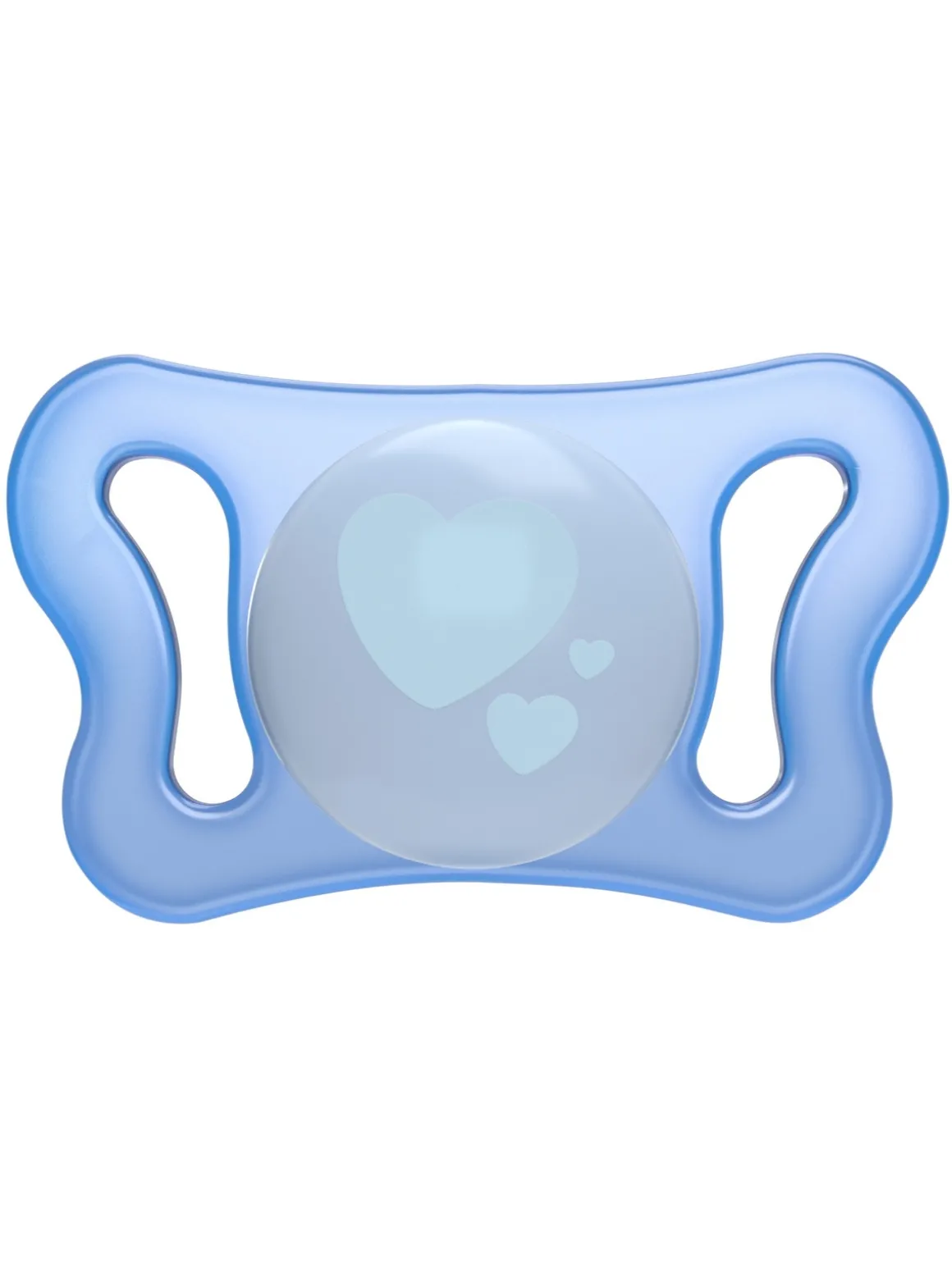 Chicco physioforma micrò blue, silicone, 0-2 mesi, 2 pezzi