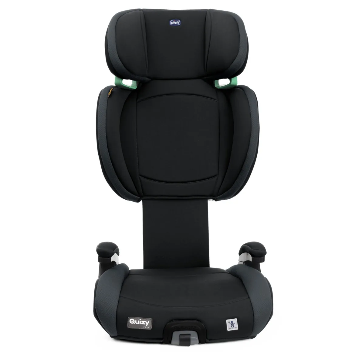 Chicco quizy i-size (100-150 cm) black