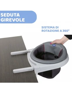 Chicco seggiolino da tavolo 360 stone