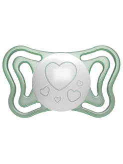 Chicco succhietto physio light lumi sil 2-6m 2 pz