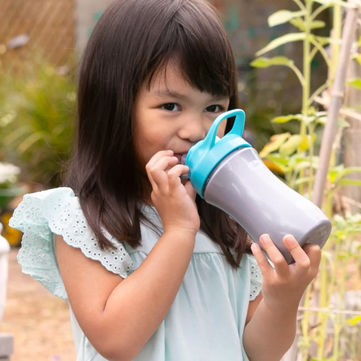 Chicco tazza pop up 2y+ azzurro