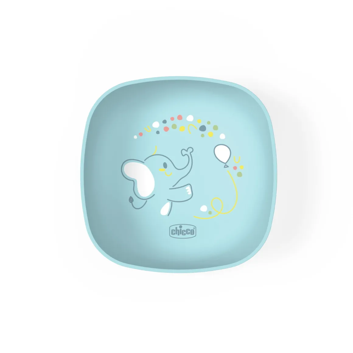 Ciotola con coperchio 6m+ azzurro – chicco