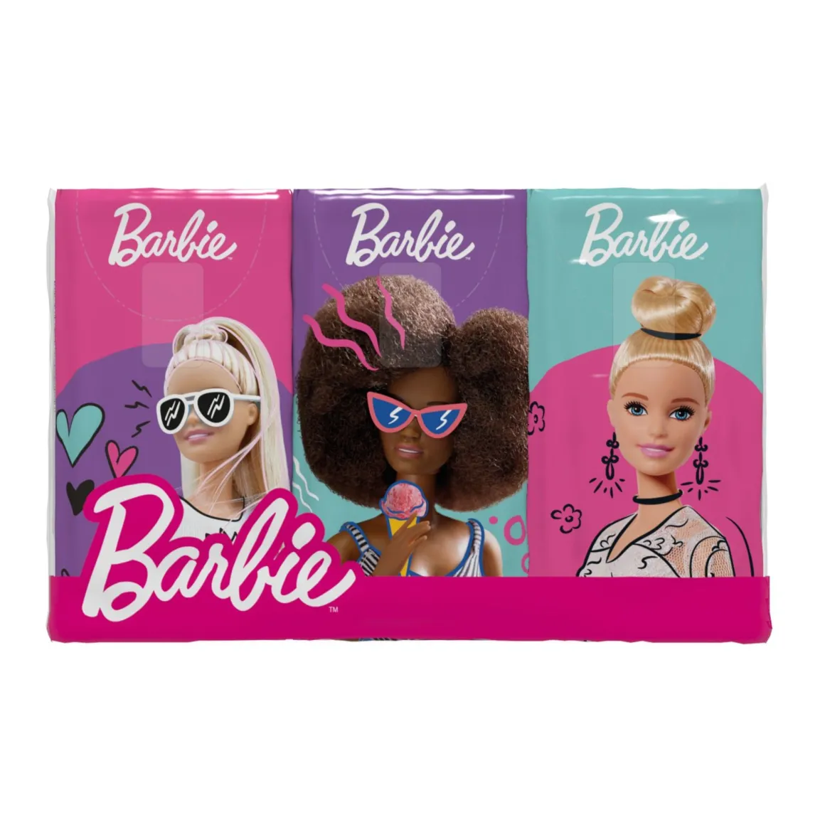 Clean paper fazzoletti barbie 6pack vaniglia