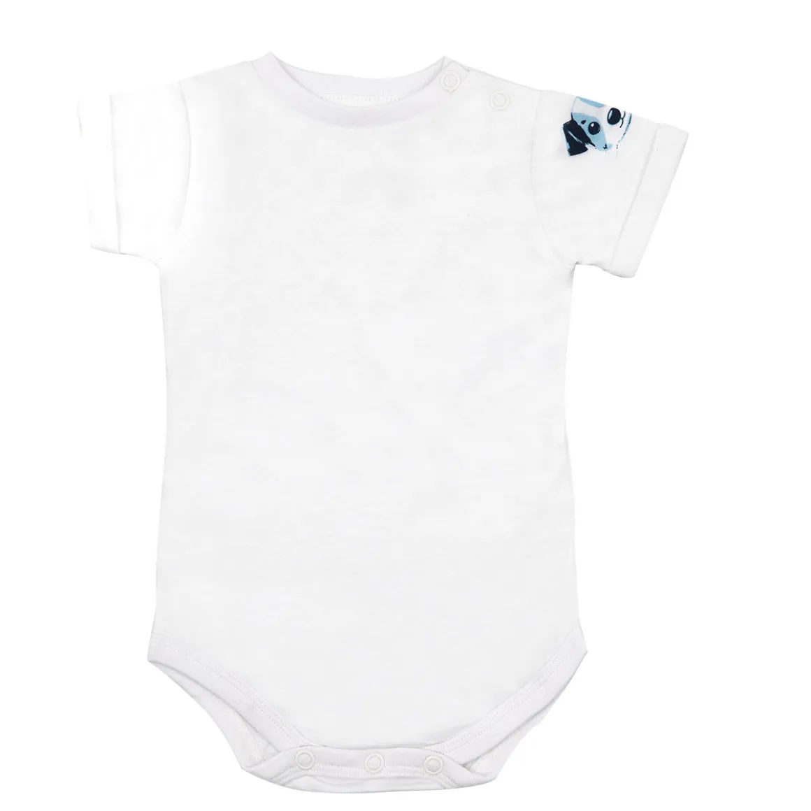 Completo bimbo body + salopette denim