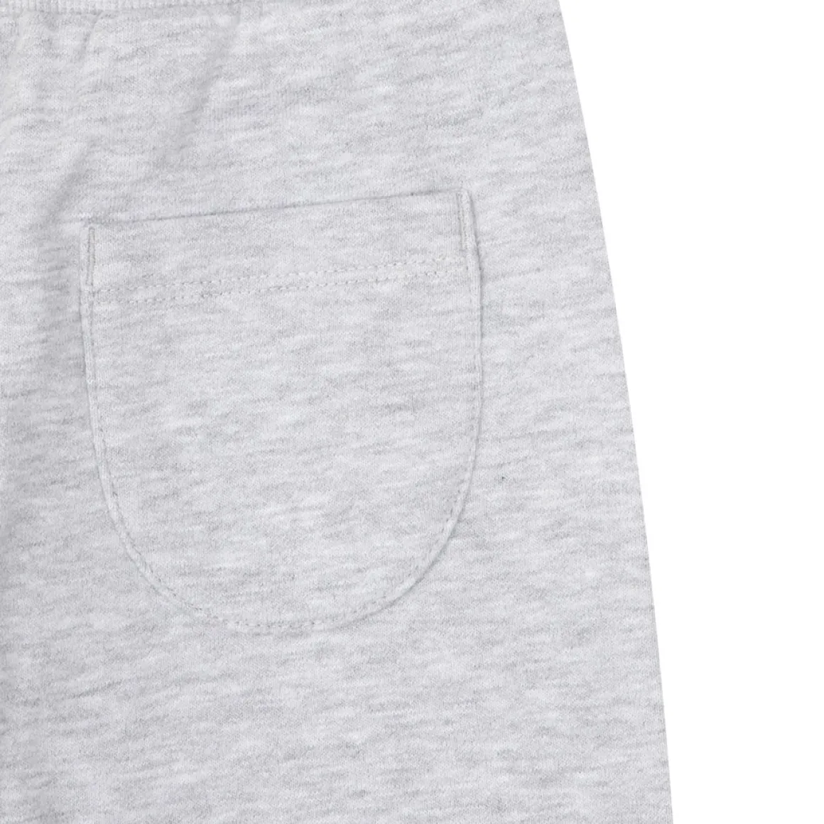 Completo jogging bimba con zip e cappuccio rosa/grigio