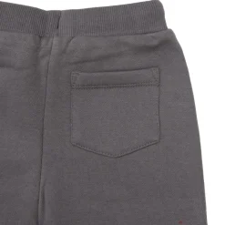 Completo jogging bimbo bicolor rosso/grigio