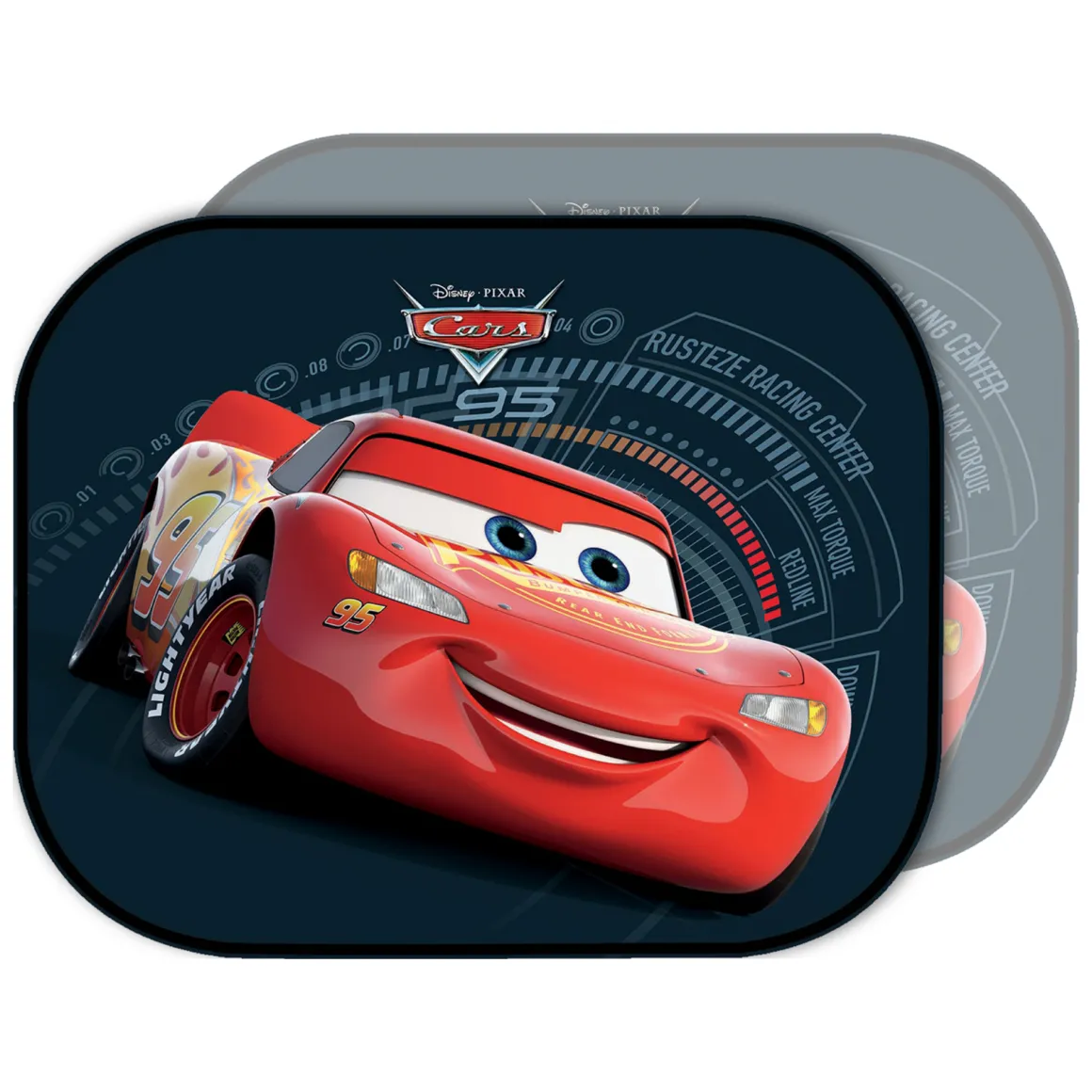Coppia tendine laterali parasole 2 pz saetta mcqueen- disney cars
