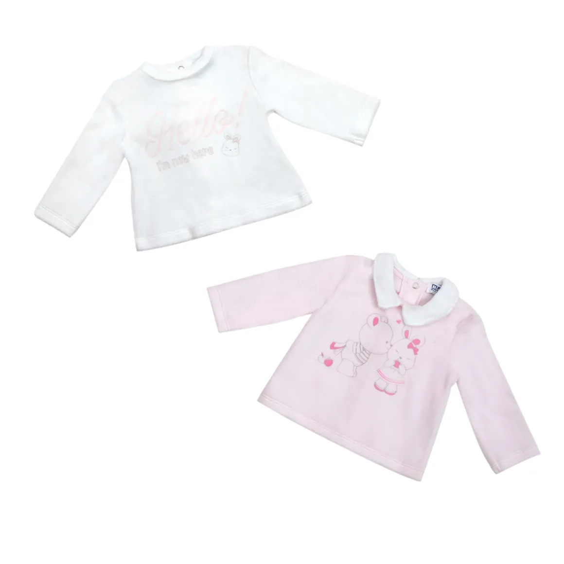 Coprifasce x2 ciniglia rosa