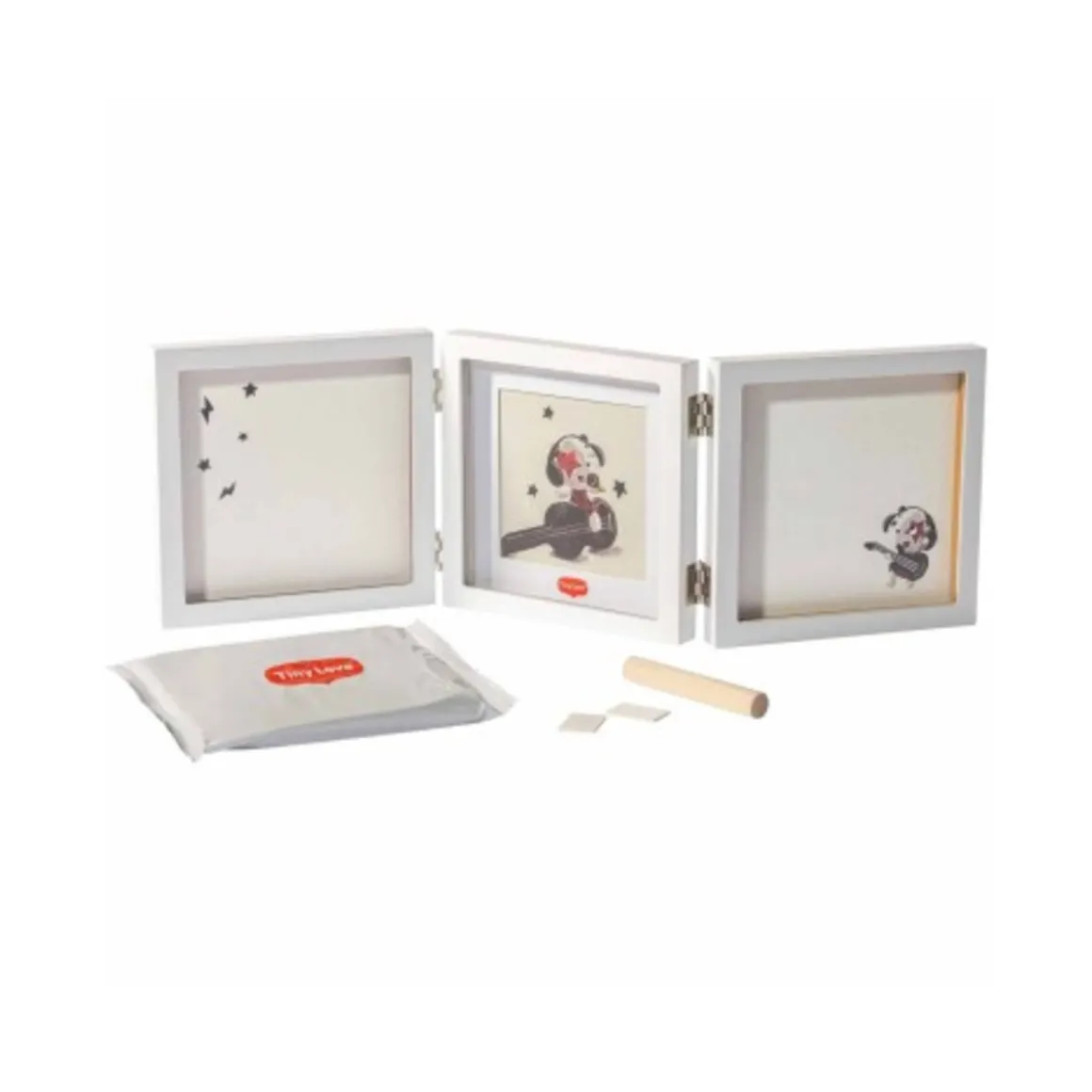 Cornice doppia bianca – tiny love