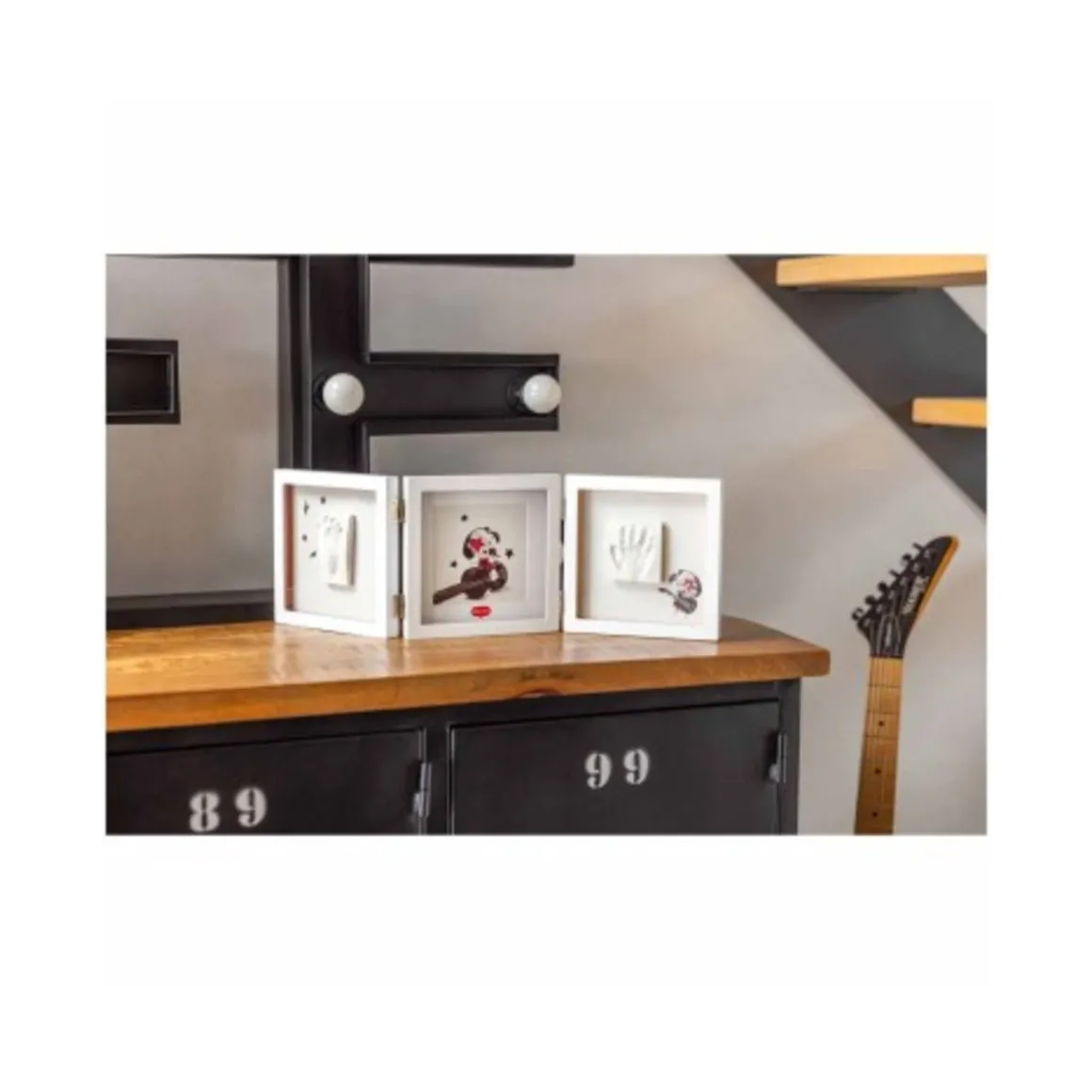 Cornice doppia bianca – tiny love