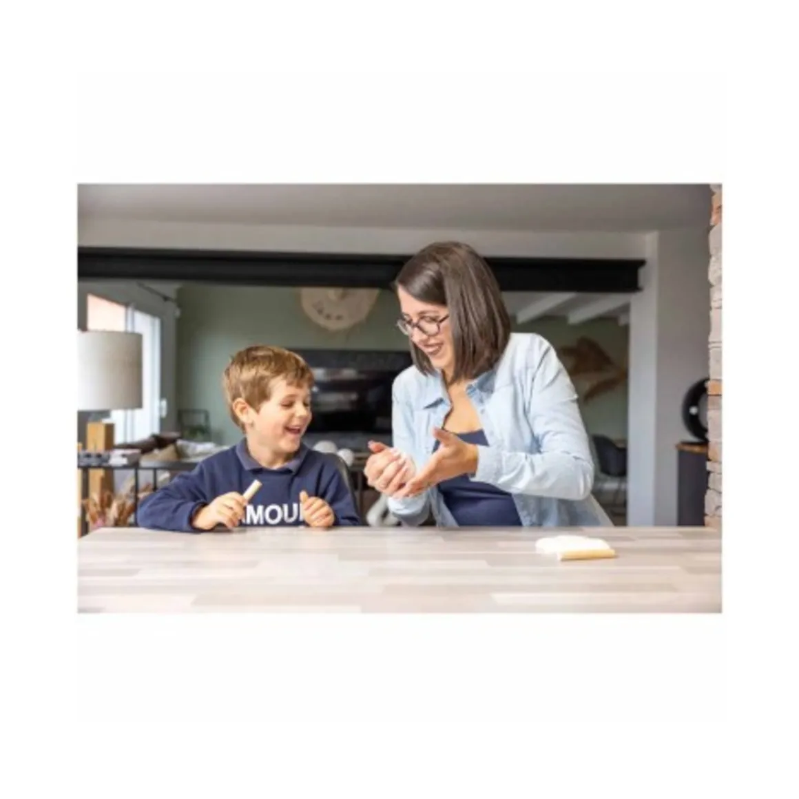 Cornice doppia bianca – tiny love