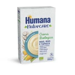 Crema biologica mais riso tapioca 200g – humana