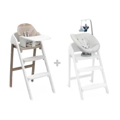 Crescendo up pearl copper re_lux + crescendo recliner grey