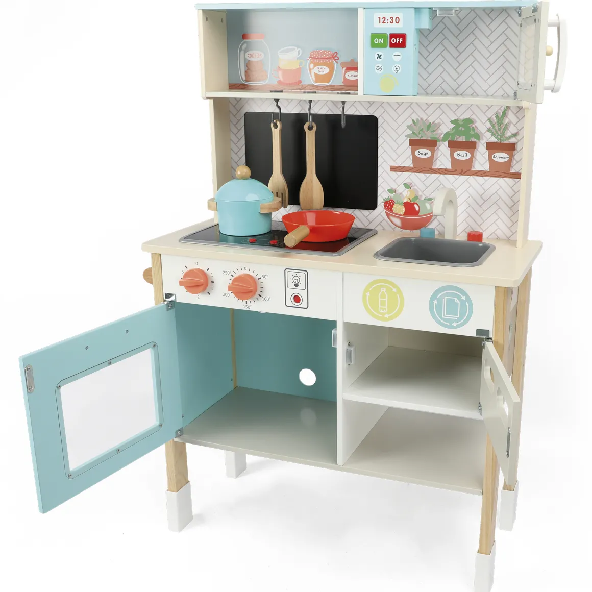 Cucina eco in legno – wood “n” play